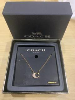 COACH Cロゴペンダントネックレス
