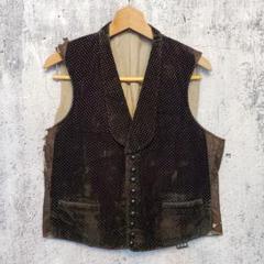 French vintage gilet antique フランス ジレ