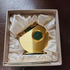 SEIKO 置時計　正常動作品　DECOR AZ728G ガラスに一部欠け有り SEIKO 置時計正常動作品DECOR AZ728G ガラスに一部欠け有り