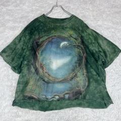 【激レア/90's】THE MOUNTAIN アメリカ製 Tシャツ 陰陽 XXL