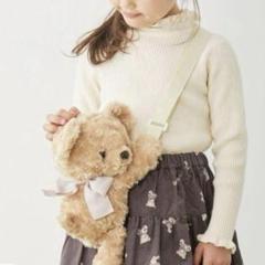 any FAM エニィファム　抱っこ紐ポシェット　くま　ぬいぐるみバック