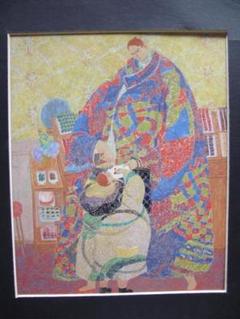 金森宰司、【ライフ「ショコラのお試し」】、希少な画集画、新品
