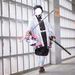 鬼滅の刃 胡蝶 しのぶ 蟲柱 コスプレコスチューム ハロウィン 衣装 7点セット