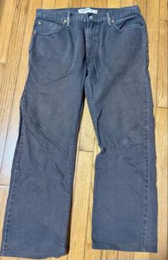 Levi's 505 ストレートフィット ダークグレージーンズ