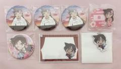 名探偵コナン 毛利蘭 劇場版 ぴょんキャラ 缶バッジ お名前バッジ Tジョイ