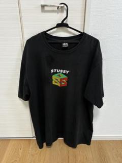 元*妻様 ニンテンドー64ロゴ　オールドステューシー　STUSSY ブラック L 元*妻様 ニンテンドー64ロゴ オールドステューシー STUSSY