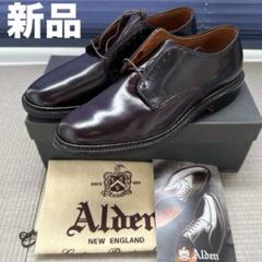 新品　Alden オールデン　プレーントゥ　サイズ7.5D　ビームス　箱ありのサムネイル