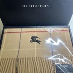 BURBERRY ラム入りウールひざ掛け 75×130cm BURBERRY ラム入りウールひざ掛け 75×130cm - メルカリ