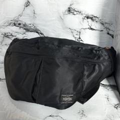 【廃盤品】PORTER ポーター タンカー ウエストバッグ ショルダー L 黒