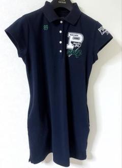 【TSI正規品】パーリーゲイツ サイズ0 半袖ポロワンピース