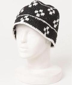 【HIKA】ノルディック柄編みサマーニットHAT