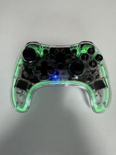 LEDライト付き透明ワイヤレスコントローラー