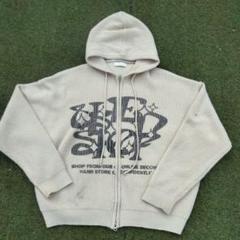 OLD GAP ジップパーカー 00s 07年製 フェード　ブラウン y2k OLD GAP ジップパーカー 00s 07年製 フェード ブラウン y2k