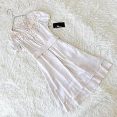 新品 《KarL Park Lane》 (11) サテンフレアワンピース 日本製