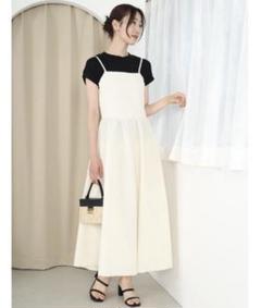 fifth ワンピース ジャガードキャミワンピース M 新品