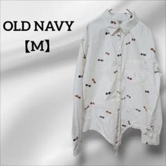OLD NAVY 【M】サングラス柄シャツ