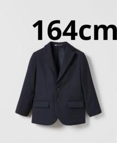 美品】【ZARA】グレー ストライプ スーツ 4点セット 164cm 卒服