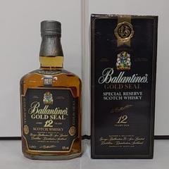 本日のみ値下げ 古酒 バランタイン12年 ゴールドシール スコッチウイスキー