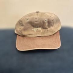 80s 90s Old STUSSY ステューシー キャップ フェード ベージュ 80s 90s Old STUSSY ステューシー キャップ フェード ベージュ