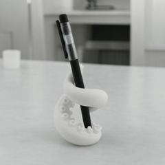 ホワイト・タコ足ペンホルダー – 3Dプリント鉛筆スタンド（カラー変更可）のサムネイル