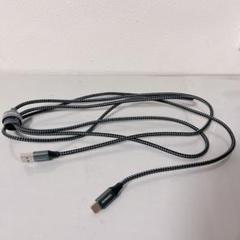 ✦USB Type C ケーブル 2m 充電 iPhone ブラック