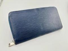 【良品】ルイヴィトン エピ ジッピーウォレット ネイビー 長財布