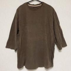 STUSSY ステューシー old 七分袖 カットソー L ブラウン