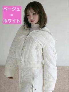 ジャケット・アウター andmary quilting jacket skirt ANDMARY】Mary quilting skirt