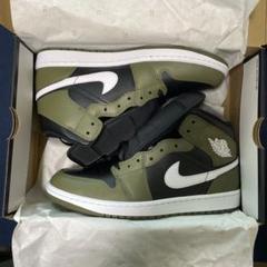 エアジョーダン 1 MID D08426-092 オリーブ