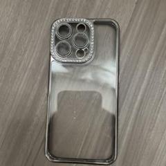 クリアダイヤモンド装飾iPhoneケース