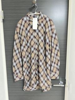 shinyakozuka チェックシャツ　S タグあり