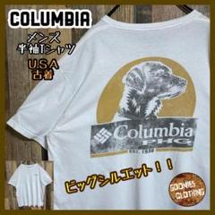 コロンビア ドッグ ラブラドール アニマル XL USA古着 半袖 Tシャツ