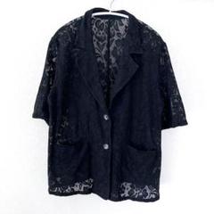 【Chico】レース5分袖シャツJKT