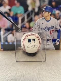 メタリックボール 大谷翔平 栗山英樹監督 レヤード サインボール 日本ハムファイターズ大谷翔平メタリックボール