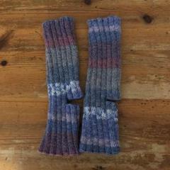 【バンドメイド】手編みopal毛糸レッグウォーマー