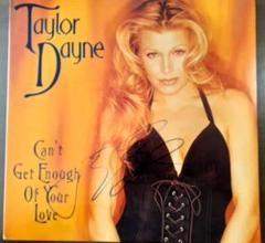 Taylor Dayne　あふれる愛を　直筆サイン入り US盤 12\