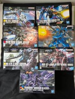 未組立ガンプラ 9機まとめ売り②の通販｜ラクマ