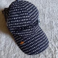 パーリーゲイツ ロゴキャップ 立体刺繍 ネイビー白 一回のみ使用