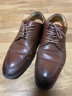 GREEN LABEL RELAXING Uチップドレスシューズブラウン8hのサムネイル