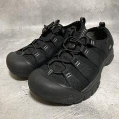 未使用級　キーン　KEEN (27) リバーポート　ローカットスニーカー　黒 未使用級 キーン KEEN (27) リバーポート ローカットスニーカー