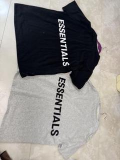 essentials 4枚セット Tシャツ ラバーロゴ FOG