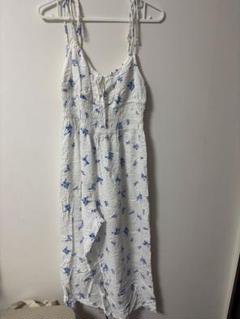 H&M 小花柄オールインワン
