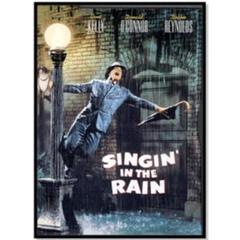 雨に唄えば　リプロポスター 雨に唄えばリプロポスター