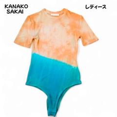 カナコサカイ ボディスーツ タイダイTシャツ Mサイズ相当 極美品