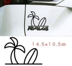 送料無料♪お洒落デカール　サーフィン　ボード　海　RAV4 など。のサムネイル