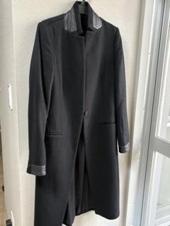 年末年始限定値下げALLSAINTSキャメル二重襟チェスターコート