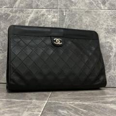 VINTAGE●CHANEL●シャネル CC ブラック クラッチバッグ CHANEL - 新品✨CHANEL❤️ハンドクラッチバックの通販 by