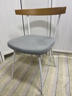 IDEE Ferret グレー椅子 A 在庫品】FERRET CHAIR Black frame × OREILLER Light gray