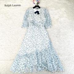 新品✨ラルフローレン♡花柄ラップワンピース 大きいサイズ フリル 