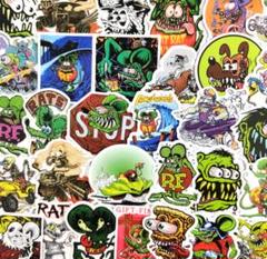ラットフィンク RATFINK ストリート 防水 ステッカー シール スケボー